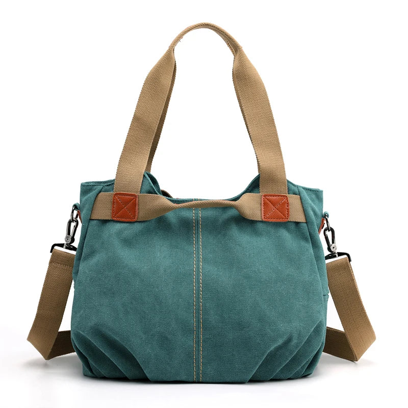 Lars | Retro Canvas Large Messenger Bag and Shoulder Bag