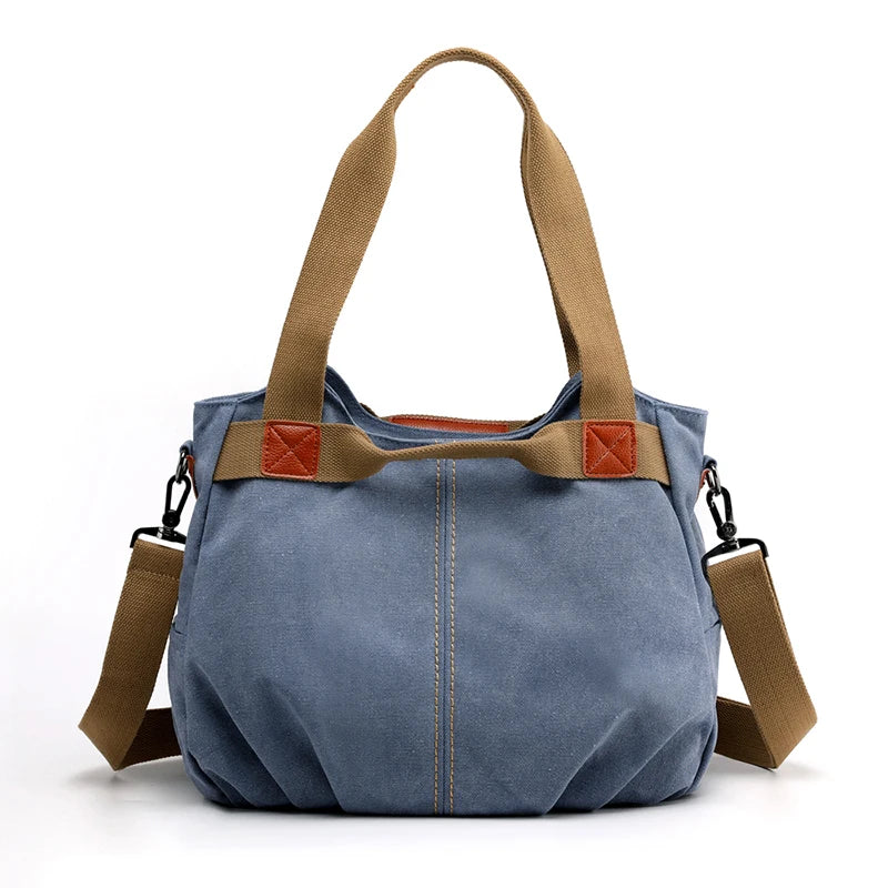 Lars | Retro Canvas Large Messenger Bag and Shoulder Bag