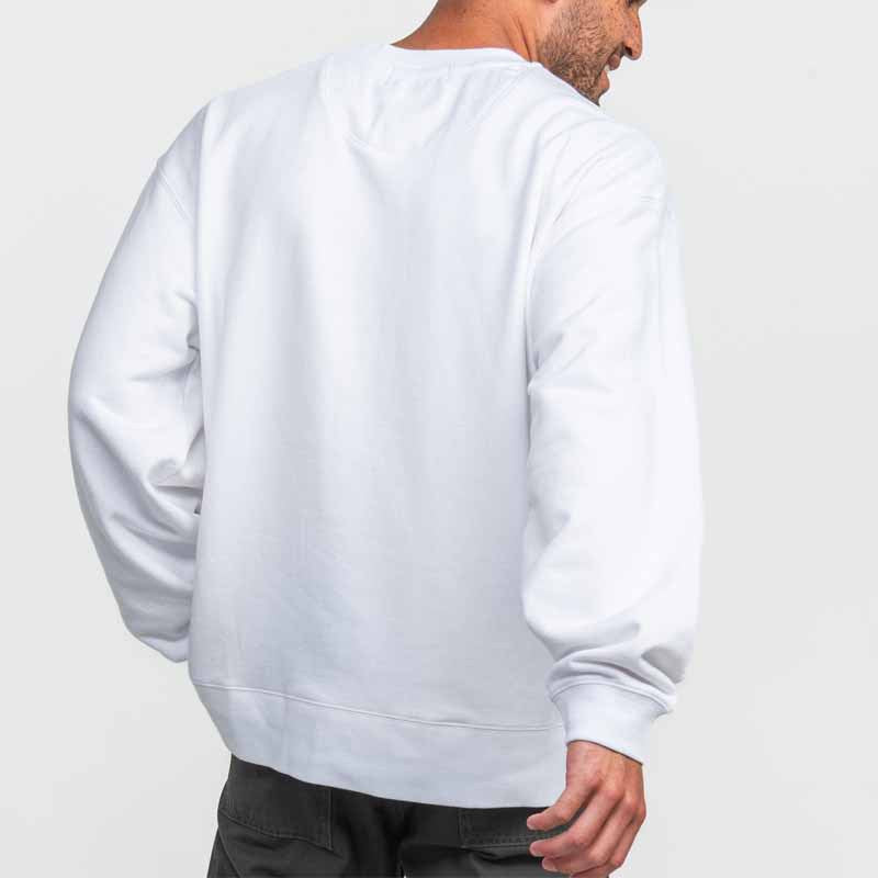 Men’s Sweatshirt – Relaxed Fit – Cotton Blend – Crew Neck – Ribbed Trim – Casual Wear-5