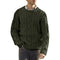 Men’s Sweater – Chunky Cable Knit – Oversized Fit – Round Neck Long Sleeve Pullover-2