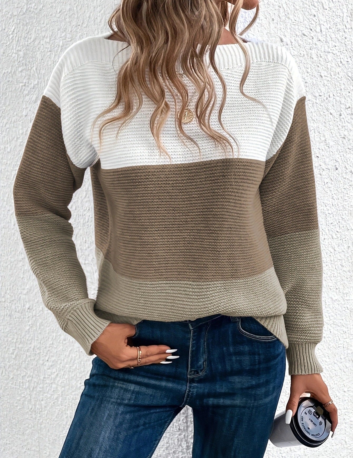 YASMINE | Knitted Sweater Chic