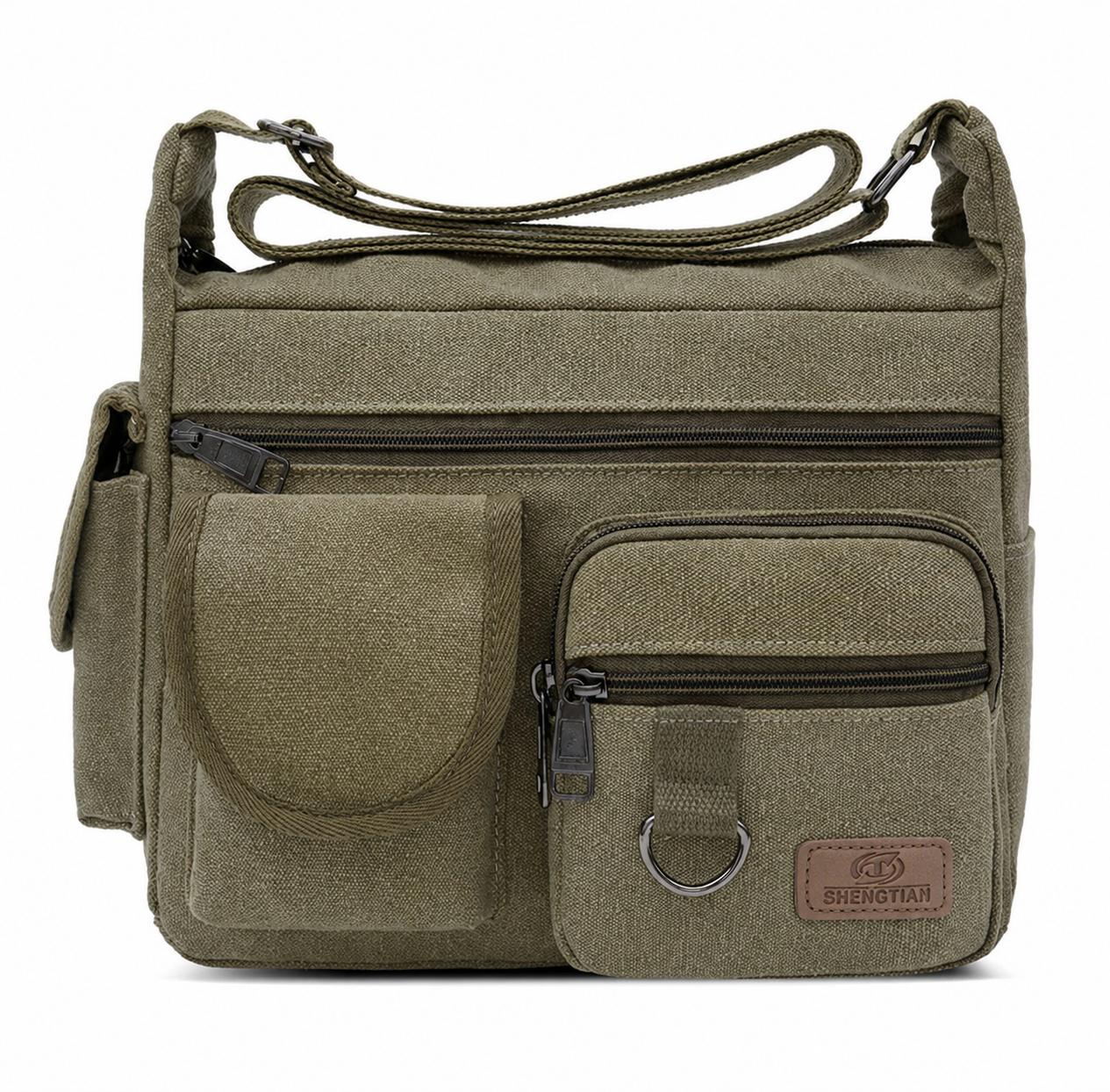 Max | Canvas Messenger Shoulder Bag