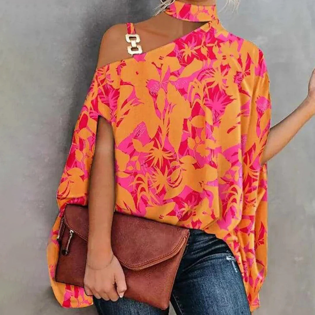 Pink and Orange Flower