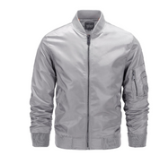 Men's classic bomber jacket | zipper-2