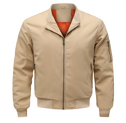 Men's windproof bomber jacket | Zipper-5