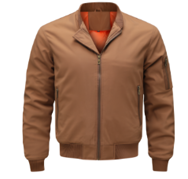 Men's windproof bomber jacket | Zipper-2
