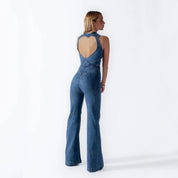 Roxanne Denim Delight | Stylish Jumpsuit