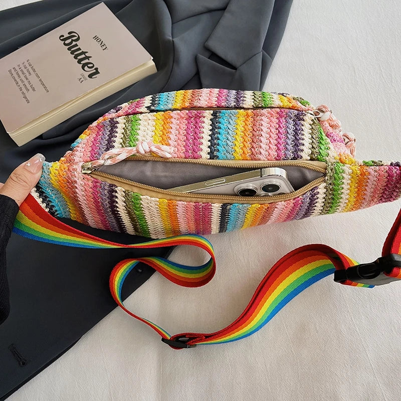 Lena | Casual Knit Hip Bag Crossbody