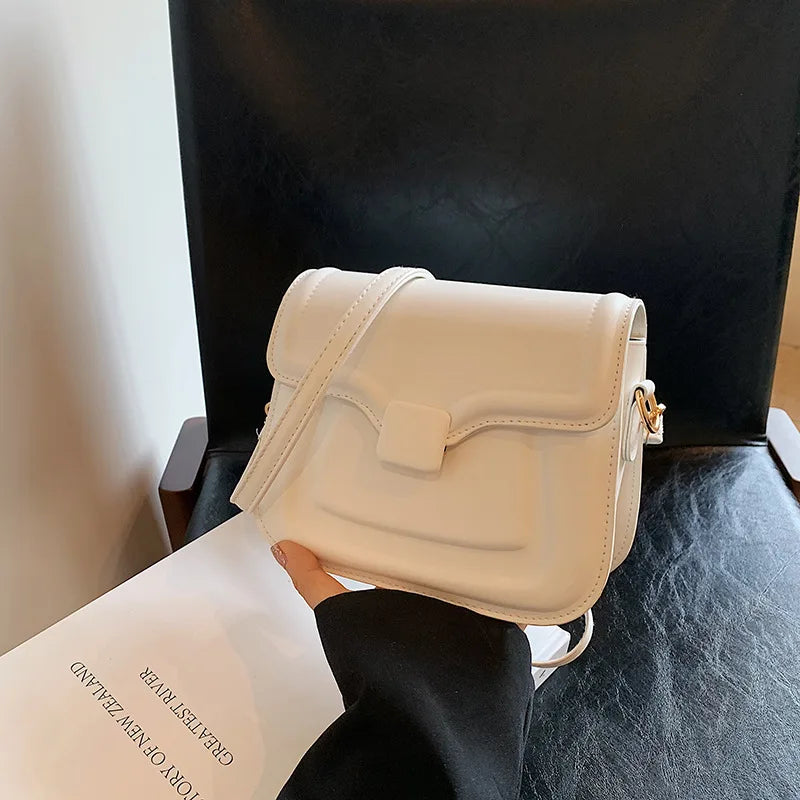 Luna | Women's PU Leather Saddle Crossbody Sling Bag