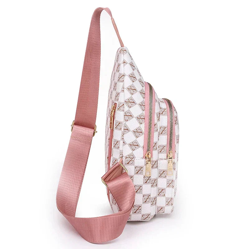 Emma | Chic Monogram Crossbody Sling Bag
