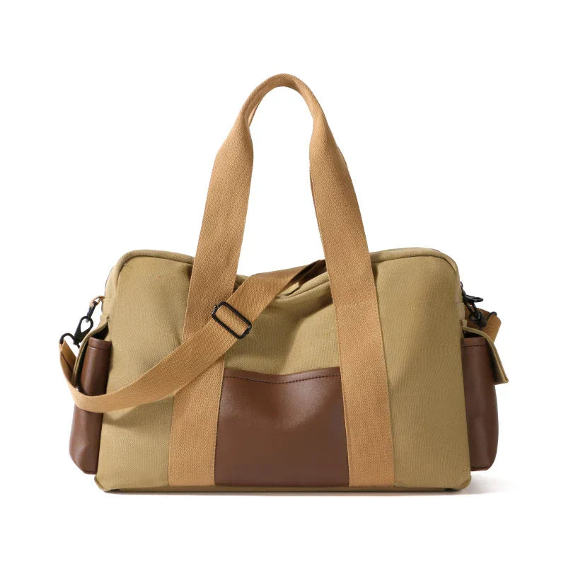 Joris | Large Vintage Canvas Travel Bag Shoulder Bag