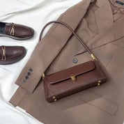 Ava | Vintage Imitation Leather Messenger Bag