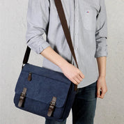 Luca | Compact Crossbody Messenger Laptop Travel Bag