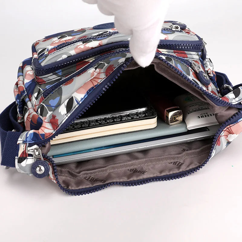 Zara | MeadowBloom Multi-Zip Crossbody