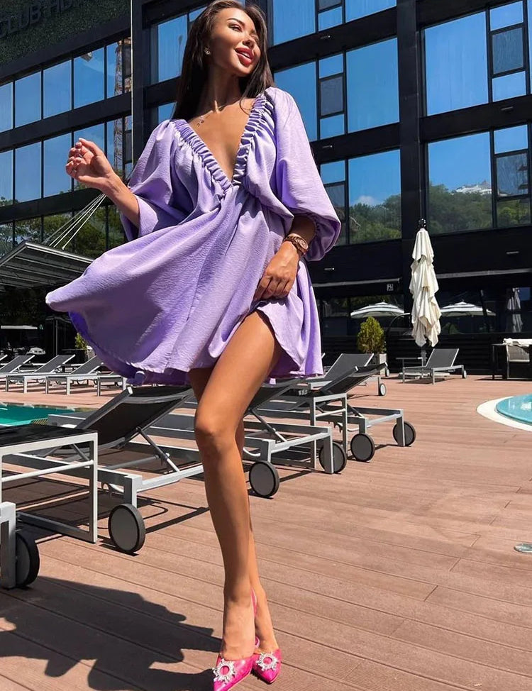 SADIE | Summer Long Sleeve Dress