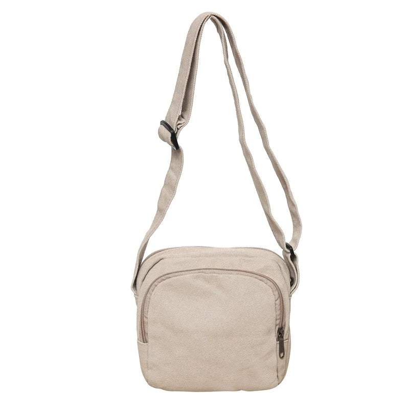 Gray Canvas Bag