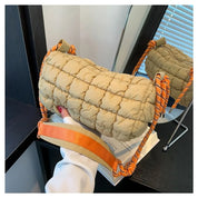 Eva | Quilted Waterproof Nylon Crossbody Travel Shoulder Bag