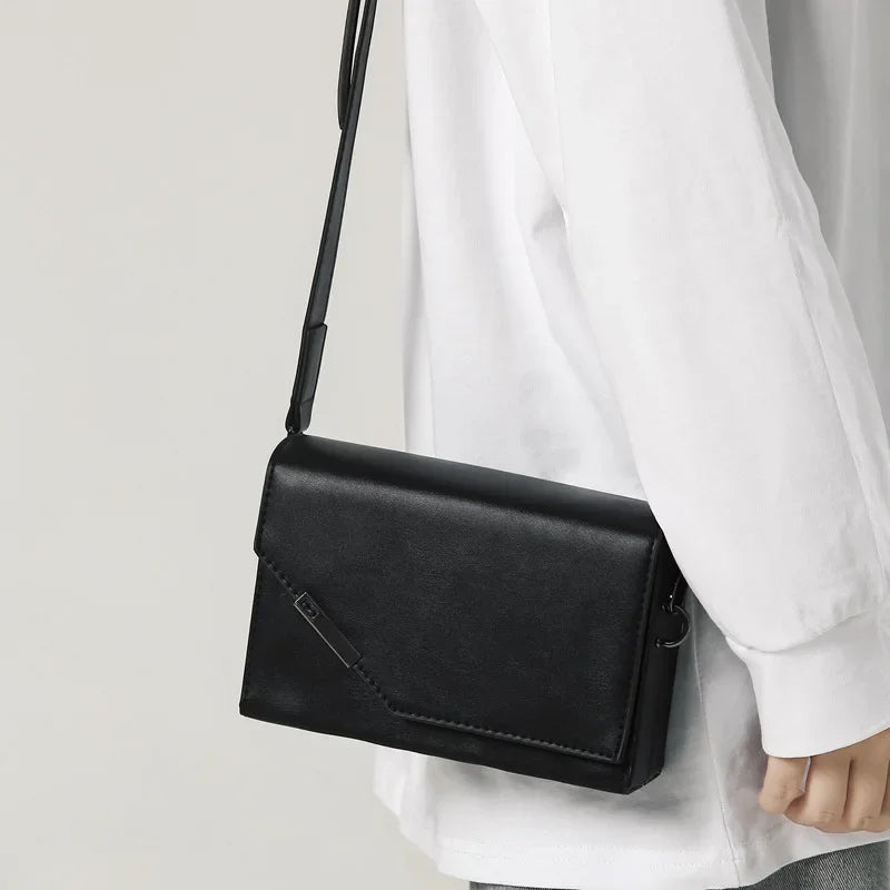 Noah | Simple PU Leather Small Crossbody Sling Bag