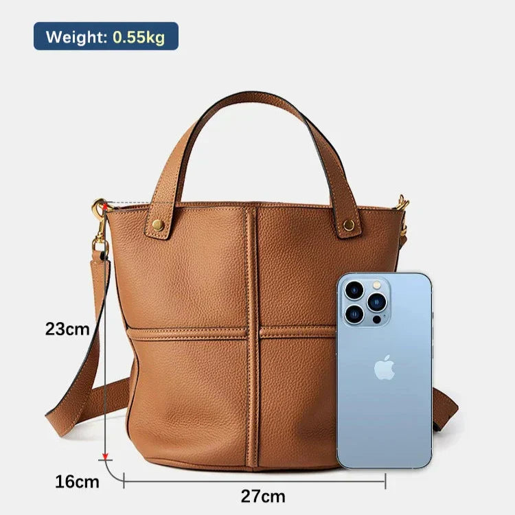 Aurora | Elegant Genuine Leather Crossbody Sling Handbag