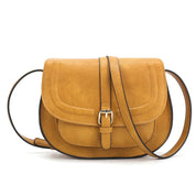 Charlotte | Women's Vintage PU Leather Saddle Bag