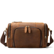 Kai | Men's Vintage Leather Crossbody Sling Travel Bag