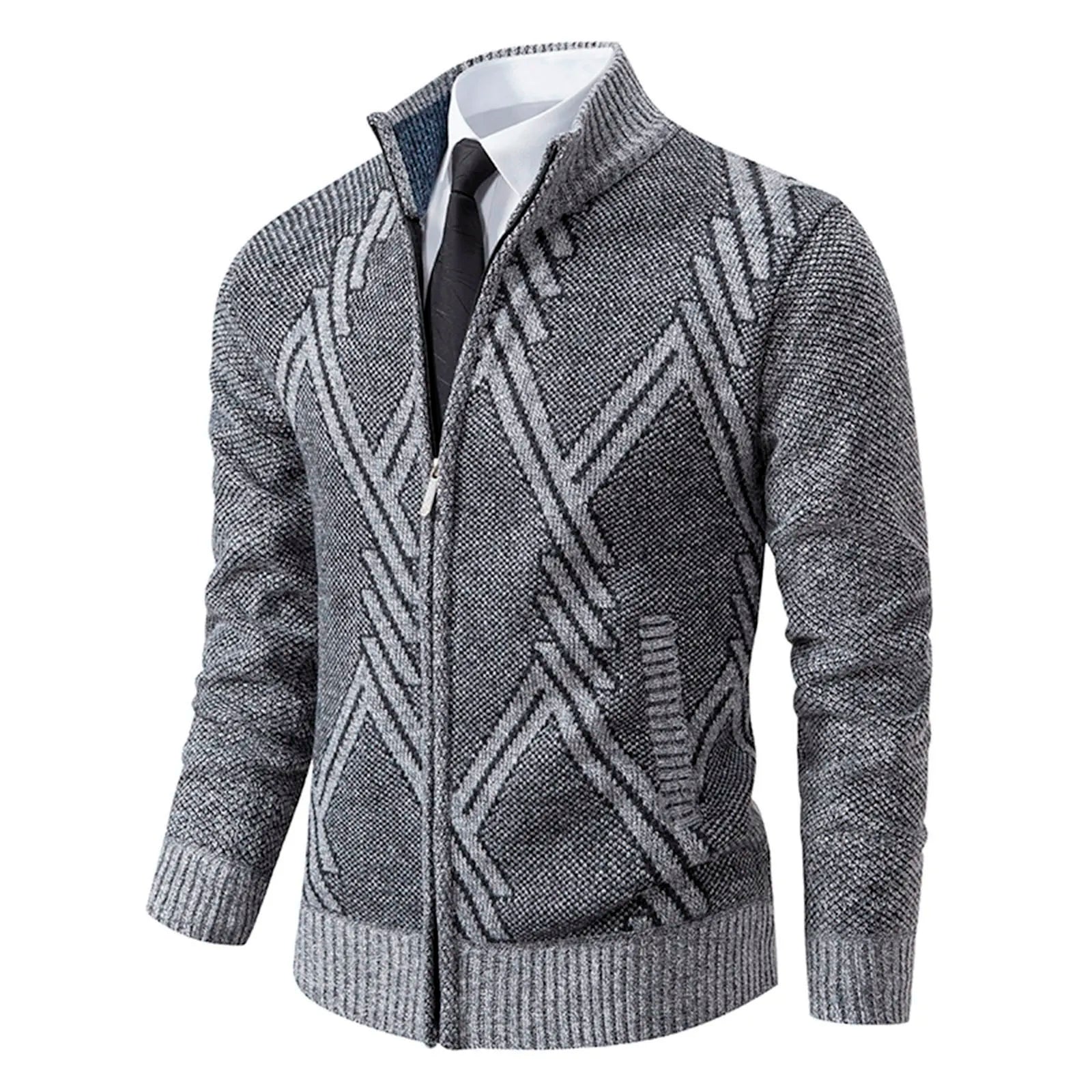 Gray with pattern