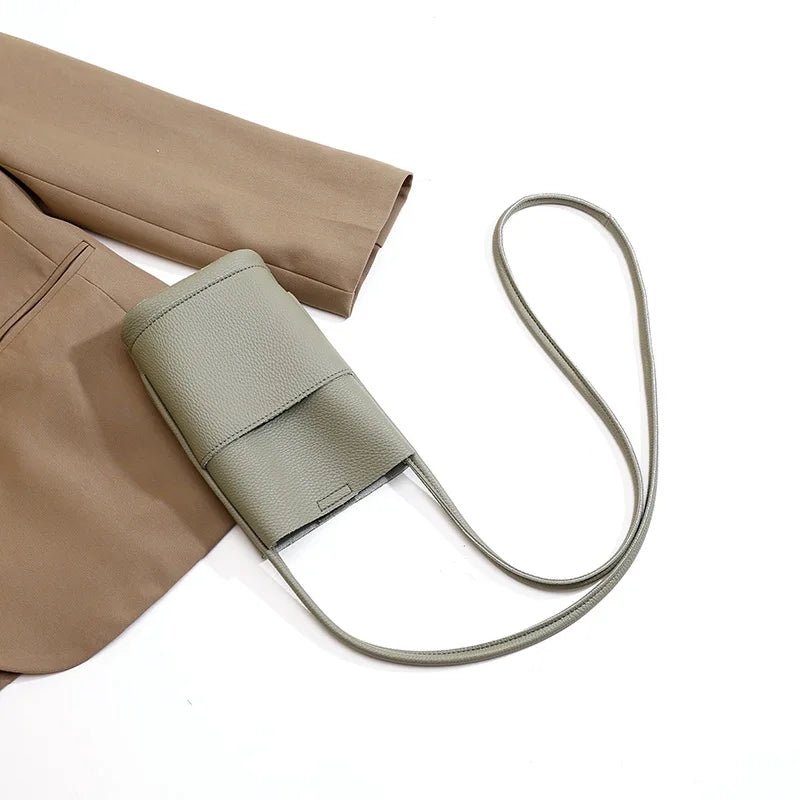 Clara | Stylish Small PU Leather Crossbody Bag