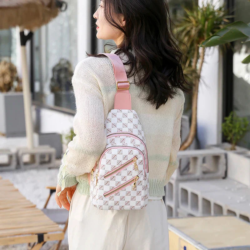 Emma | Chic Monogram Crossbody Sling Bag