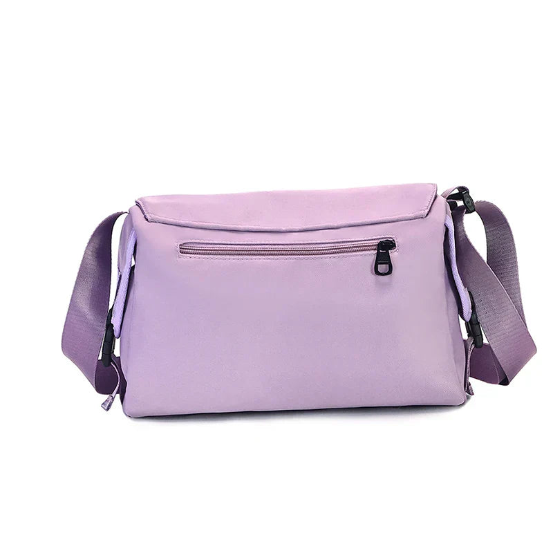 Ella | Waterproof Nylon Crossbody Messenger Travel Bag