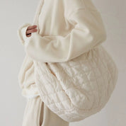 Luca | Large Capacity Quilted Crossbody Messenger Bag