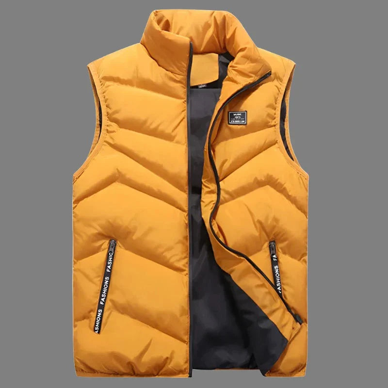 Morato Bodywarmer | Stylish quilted mid-length vest for men