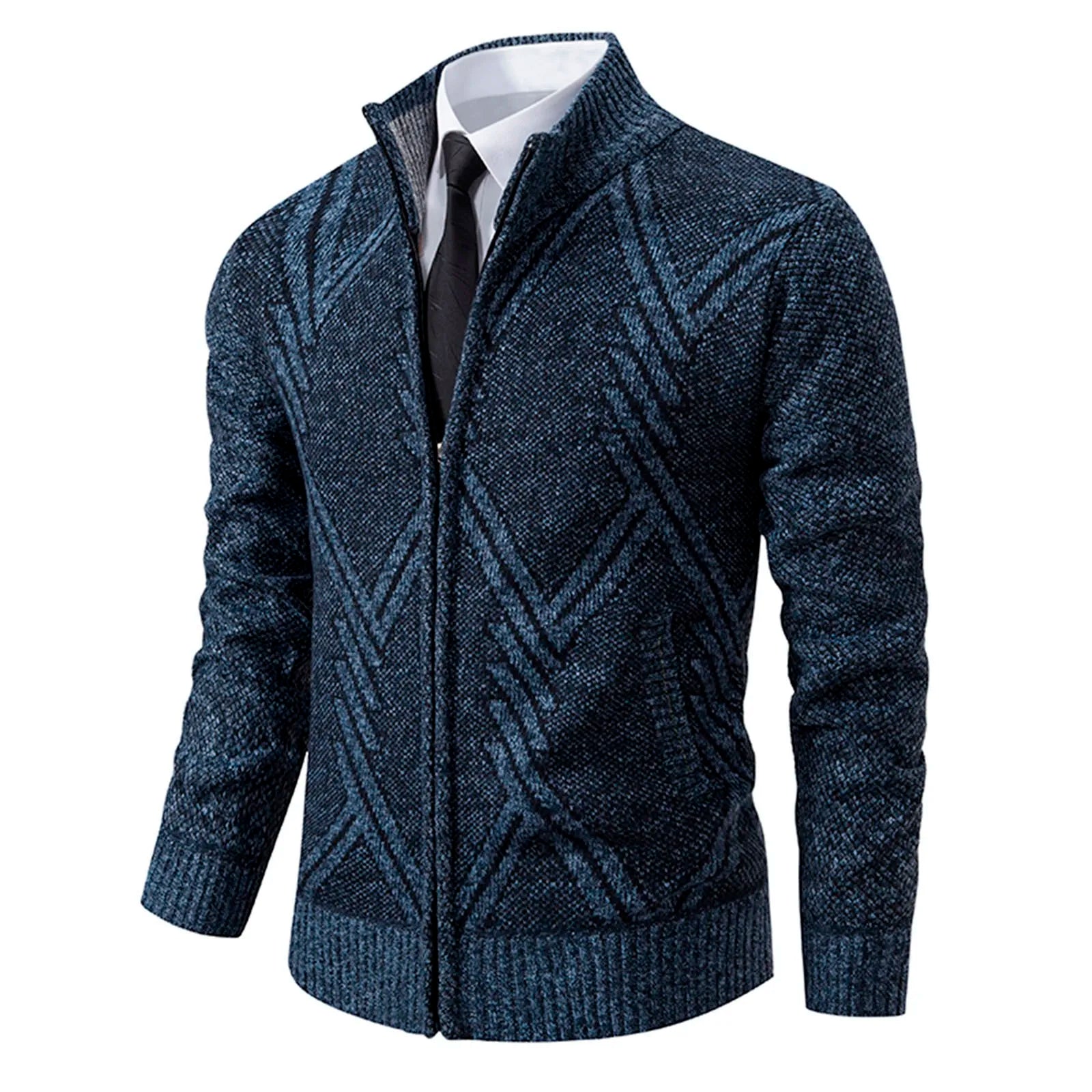 Blue with pattern