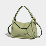 Amara | Geometric PU Leather Crossbody Sling Handbag