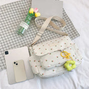 Eva | Women's Floral Canvas Shoulder Bag