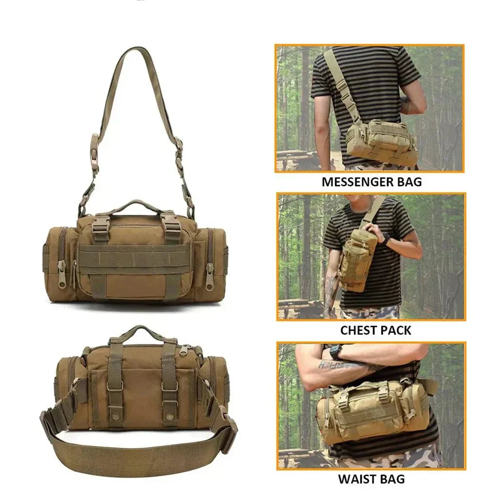 Lucas | Nylon Outdoor Travel Crossbody Fanny Pack