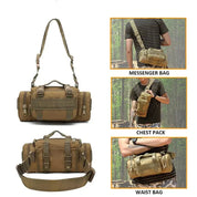 Lucas | Nylon Outdoor Travel Crossbody Fanny Pack