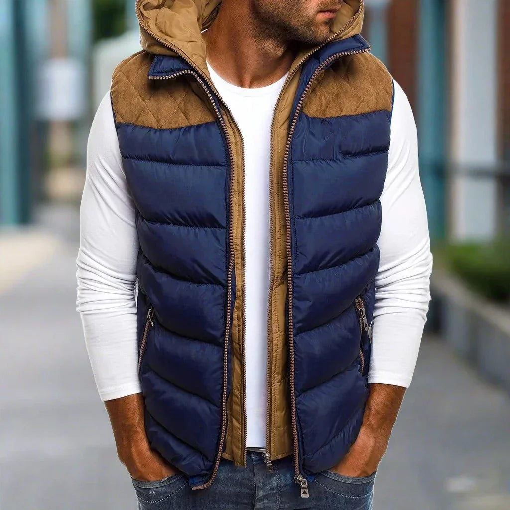 RAW Premium Bodywarmer | Urban Edge Hooded Puffer Vest