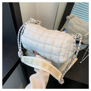 Eva | Quilted Waterproof Nylon Crossbody Travel Shoulder Bag