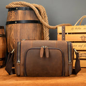 Kai | Men's Vintage Leather Crossbody Sling Travel Bag