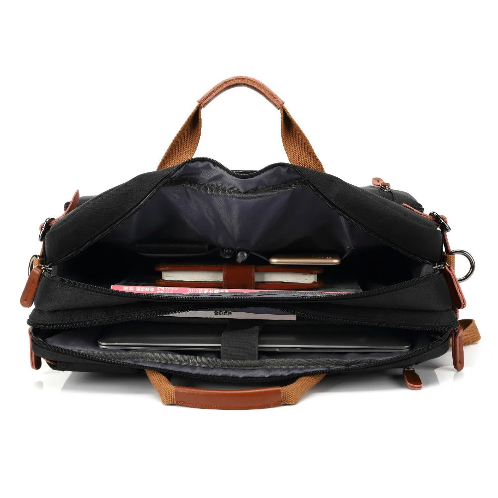 Luca | Adjustable Messenger Crossbody Laptop Travel Bag