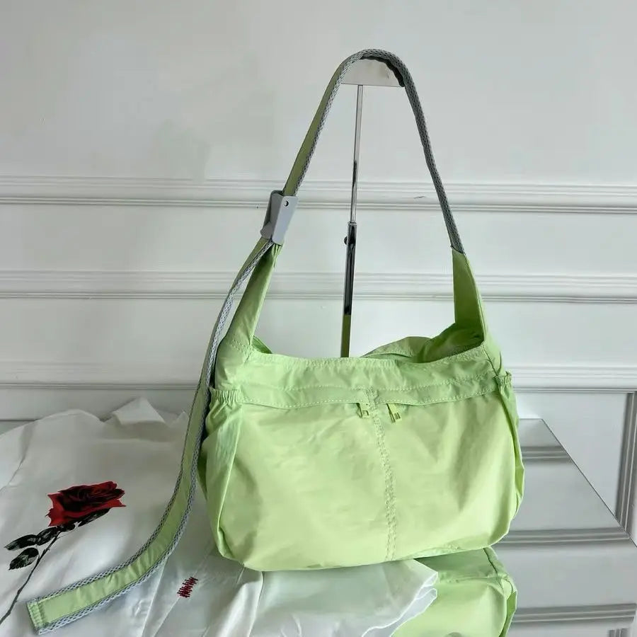 Isabel | Lightweight Waterproof Nylon Crossbody Messenger Bag