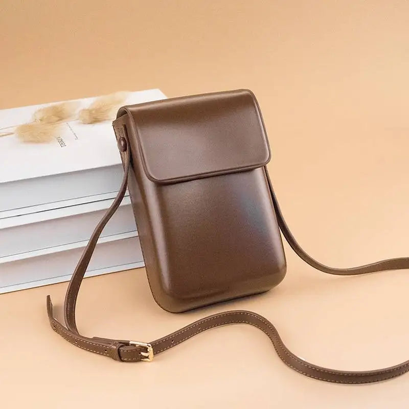 Lara | Minimalist Small PU Leather Shoulder Bag
