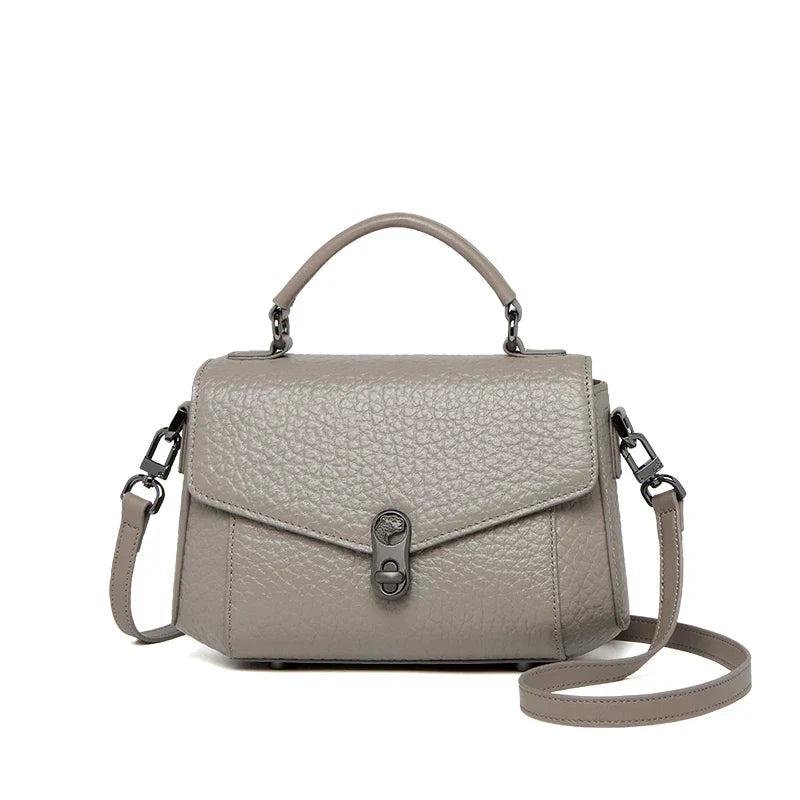 Iris | Vintage Real Leather Crossbody Handbag