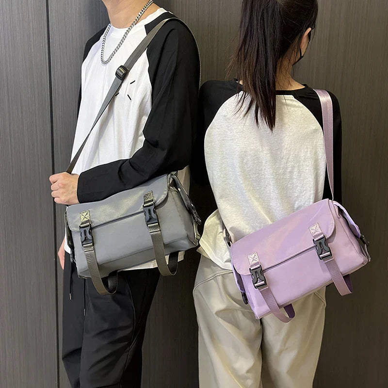 Ella | Waterproof Nylon Crossbody Messenger Travel Bag