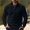 Casual Half-Zip Sweater | Soft Knit, Breathable, Ideal for Layering-3