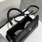 Eva | Vintage Leather Cylinder Crossbody Sling Handbag