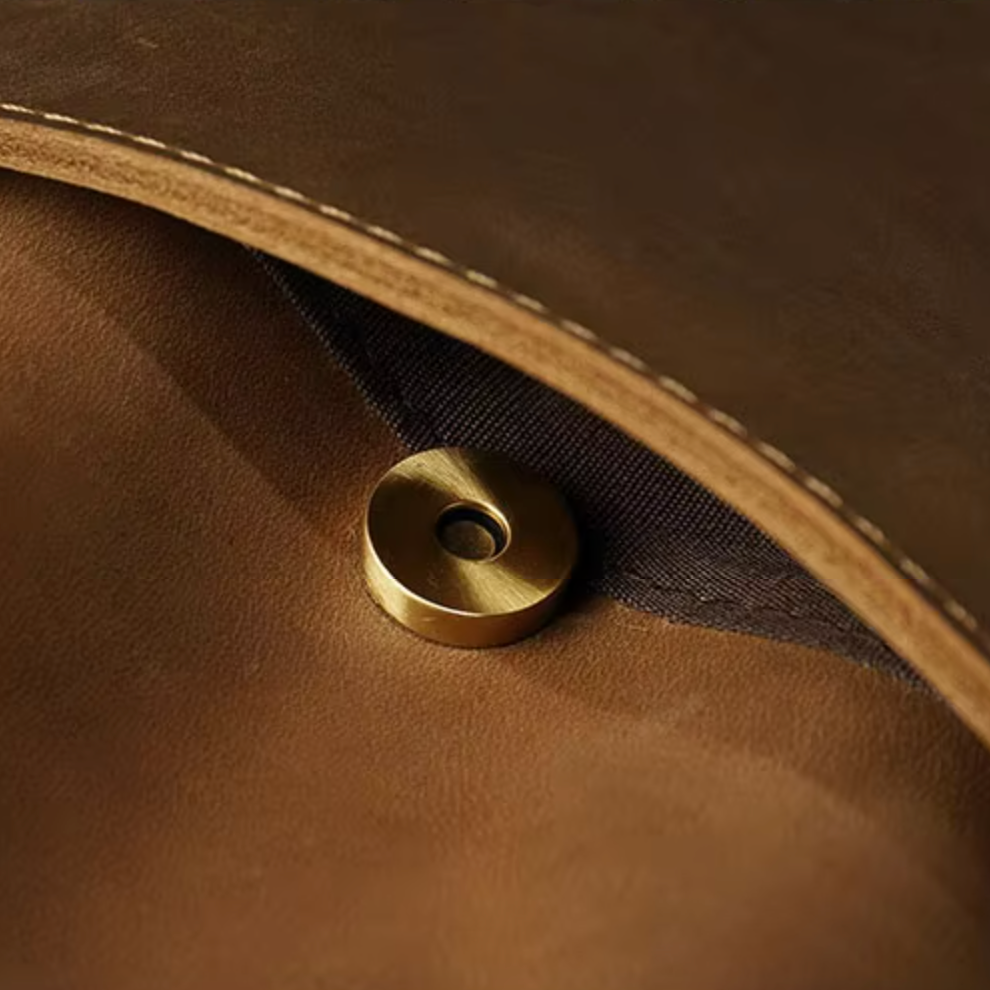Jasper | Vintage Leather Crossbody Sling Travel Bag