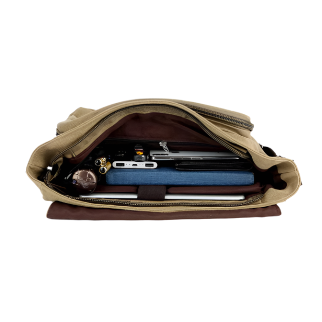 Luca | Compact Crossbody Messenger Laptop Travel Bag