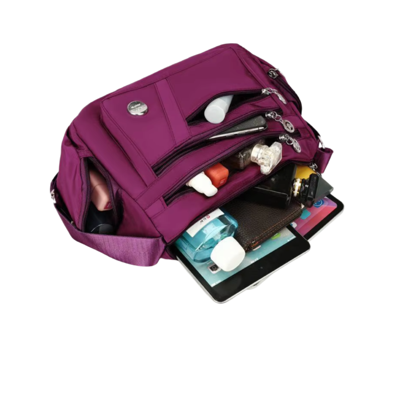 Elise | Elegant Large Capacity Shoulder Bag for Travel