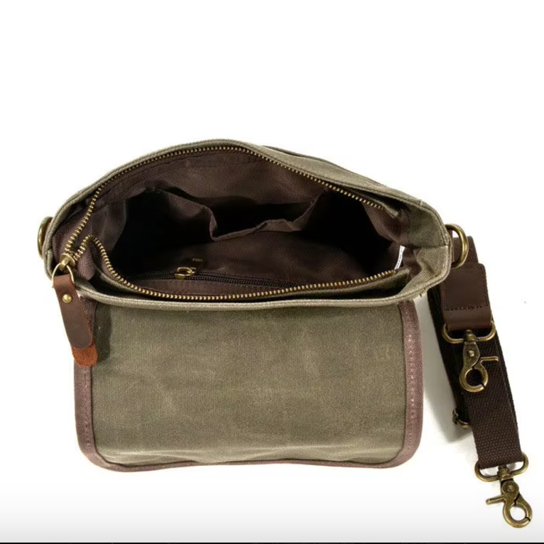 Gert | Small Canvas Travel Shoulder Bag for Men
